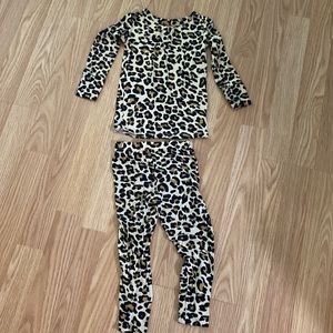 Posh peanut leopard pj 2t